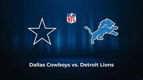 detroit vs dallas prediction|Detroit Lions at Dallas Cowboys odds, picks and predictions.